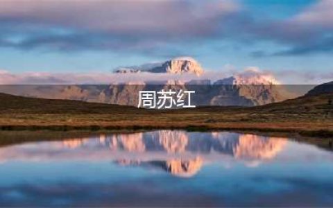 周苏红看上去老了十岁！二婚嫁富豪仍难忘前夫汤淼(周苏红)