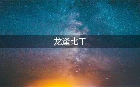 雍正王朝：老十三说的“你想做龙逢比干”到底是什么意思？(龙逢比干)
