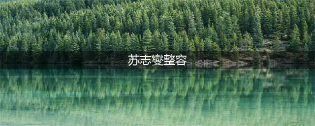 苏志燮整容了吗？ “整容照片”前后对比(苏志燮整容)