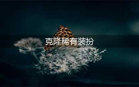 dnf稀有克隆武器装扮怎么获得