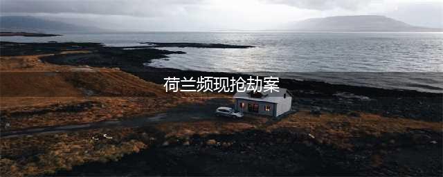 荷兰频现抢劫案 市长提醒:晚上不要去ATM机取钱(荷兰频现抢劫案)