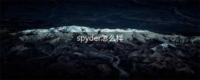 《跑跑卡丁车手游》spyder属性怎么样 spyder属性介绍(spyder怎么样)