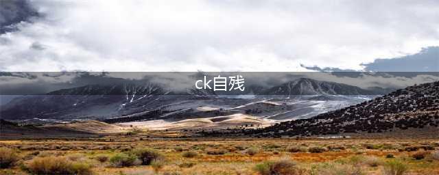 当年自残割舌、吞药割腕的网红鼻祖沉珂，如今又要出道做网红了？(ck自残)