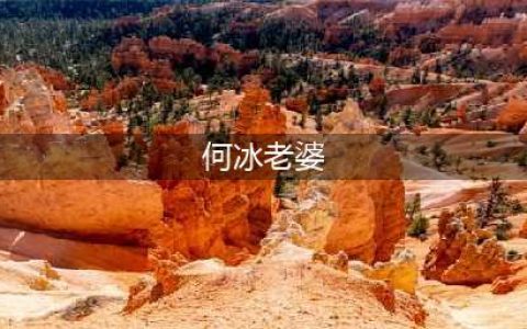 何冰老婆叫什么名字 同桌的她真人照片长什么 样子(何冰老婆)