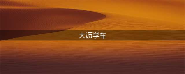 学车认准它们！大沥正规驾校招生点名单都在这啦！(大沥学车)