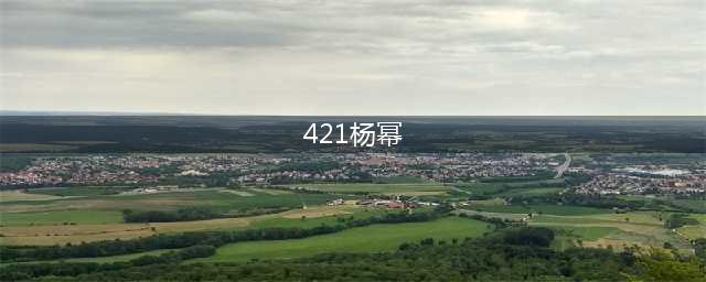 杨幂的421事件到底是什么？大幂幂否认醉酒不雅动作，王纪委证实(421杨幂)