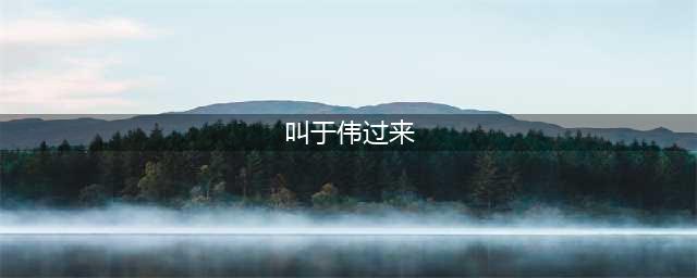 叫于伟过来女司机后续：6位于伟均不认识玛莎拉蒂女，节目遭停播(叫于伟过来)