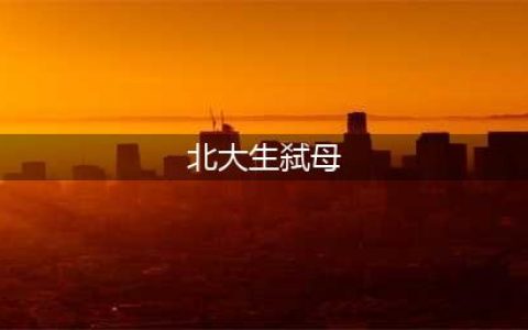 北大生弑母 是中国教育之殇？(北大生弑母)