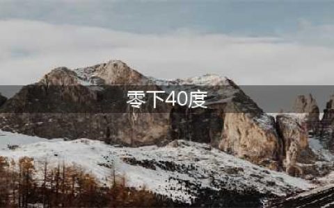 零下40度极寒天气席卷北欧 瑞典等国经历今冬最冷日(零下40度)