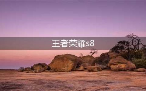 《王者荣耀》S8怎么上王者 段位上分技巧介绍(王者荣耀s8)