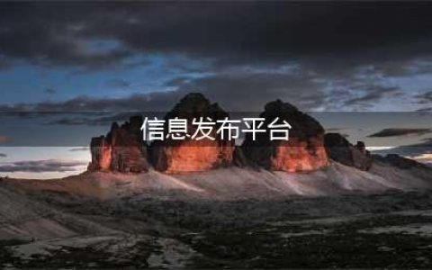 免费发布信息的网站平台有哪些？盘点6个信息发布渠道！(信息发布平台)