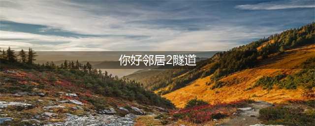 《你好邻居2》图文攻略 全章节通关流程攻略(你好邻居2隧道)