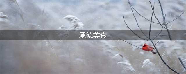 河北承德最有名的九大特色美食，第三道是我国北方面食三绝之一(承德美食)