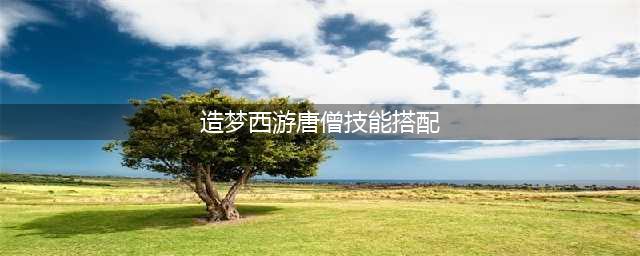 造梦西游ol唐僧技能搭配攻略 造梦西游ol唐僧技能如何搭配(造梦西游唐僧技能搭配)