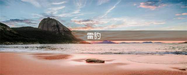 《武动乾坤》雷豹角色讲解 探讨雷豹厉不厉害(雷豹)