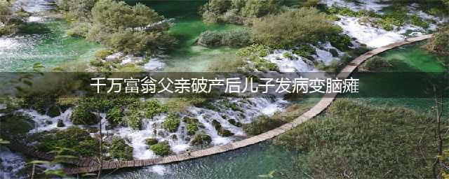 千万富翁父亲破产后儿子发病变脑瘫：他是我唯一的命和希望(千万富翁父亲破产后儿子发病变脑瘫)