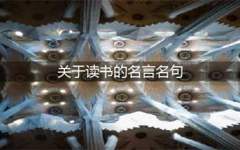 100句关于读书的名言警句，值得收藏！(关于读书的名言名句)