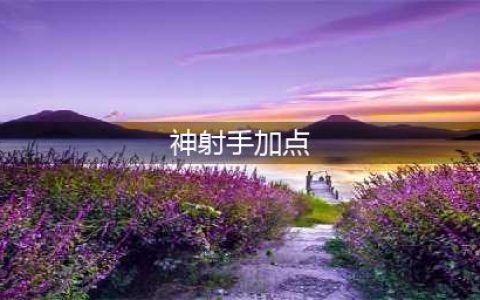 云上城之歌神射手技能加点推荐详细介绍