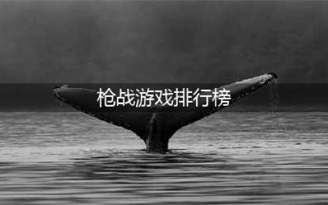 最热门的枪战游戏排行榜前十名2022 热门的枪战手游有哪些(枪战游戏排行榜)