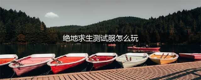 绝地求生Savage测试服登陆不了怎么办 新地图怎么玩