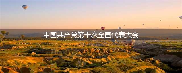 中国共产党第十次全国代表大会简介(中国共产党第十次全国代表大会)