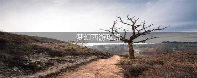 《梦幻西游》新手教程 新手实用玩法攻略大全(梦幻西游攻略)