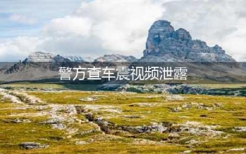 山东警方查车震视频泄露，当事人要求不要拍了(警方查车震视频泄露)