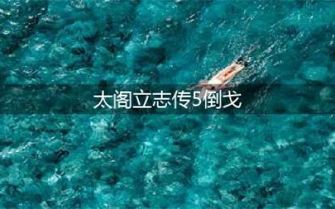 《太阁立志传5DX》倒戈一直失败解决方法(太阁立志传5倒戈)