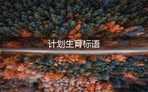 计划生育宣传标语40年变迁：从“只生一个好”到“三个孩子就是好”(计划生育标语)