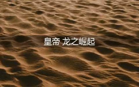 《皇帝龙之崛起》秘籍有什么 秘籍一览(皇帝 龙之崛起)