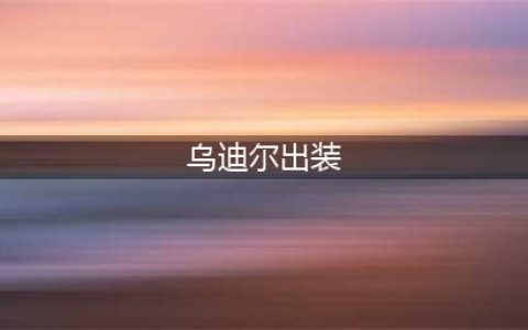 《LOL》乌迪尔怎么出装 乌迪尔出装技巧攻略(乌迪尔出装)