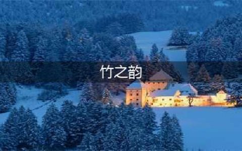 竹之韵(竹之韵)