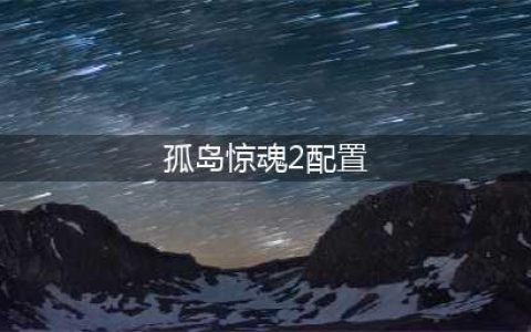 孤岛惊魂2配置要求高吗 配置要求一览