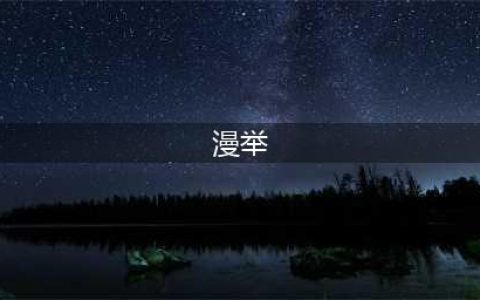 王者荣耀 游戏名片漫举素材分享(漫举)
