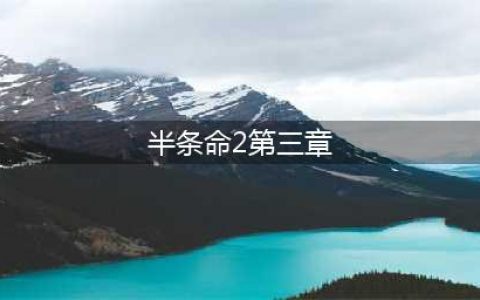 《半条命2》第三章剧情泄露(半条命2第三章)