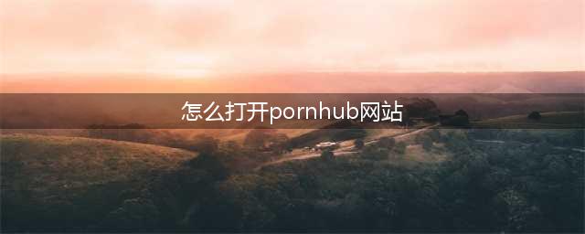 色情视频网站 Pornhub 将通过 AgeID 来确保访问者年满 18 岁(怎么打开pornhub网站)