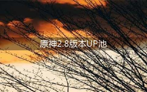 《原神》2.8版本角色up池抽取建议 角色up池抽取怎么样