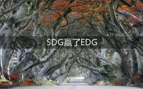 《LOL英雄联盟》SDG和EDG谁赢了 绝地抢龙力挽狂澜SDG成功拿下第一局(SDG赢了EDG)