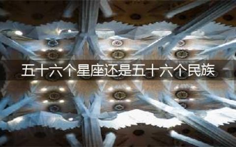 “五十六个民族”还是“五十六个星座”？？细思极恐……(五十六个星座还是五十六个民族)