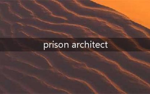 监狱建筑师PrisonArchitect上手图文教程