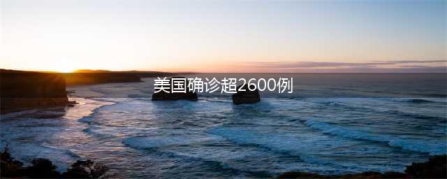 美国确诊超2600例，宣布进入紧急状态(美国确诊超2600例)