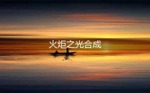 《火炬之光3》圣物怎么合成 圣物合成方法一览(火炬之光合成)