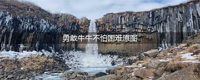《勇敢牛牛不怕困难》表情包汇总(勇敢牛牛不怕困难原图)