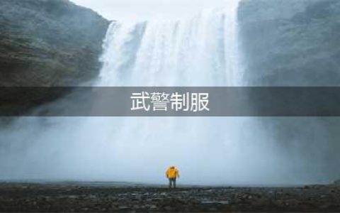 中国武警部队，前后更换了4次制服，如何变成现在的样式？(武警制服)