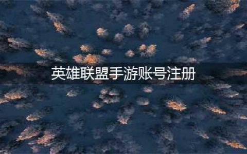 《LOL手游》账号如何注册 账号详细注册教程分享(英雄联盟手游账号注册)