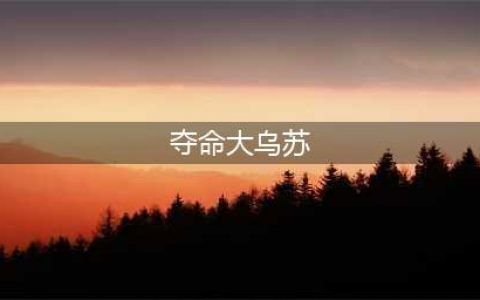 乌苏啤酒，为啥被网友称为“夺命大乌苏”？新疆同学：喝3瓶就明白了(夺命大乌苏)