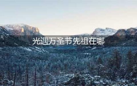 光遇万圣节巫师先祖在哪